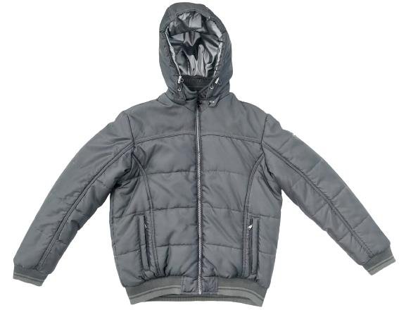 Padded hooded jacket